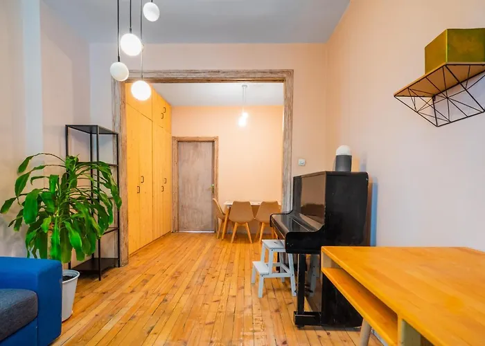 Center 1bd Flat With Workspace By Flat Mаnager 公寓 索菲亞